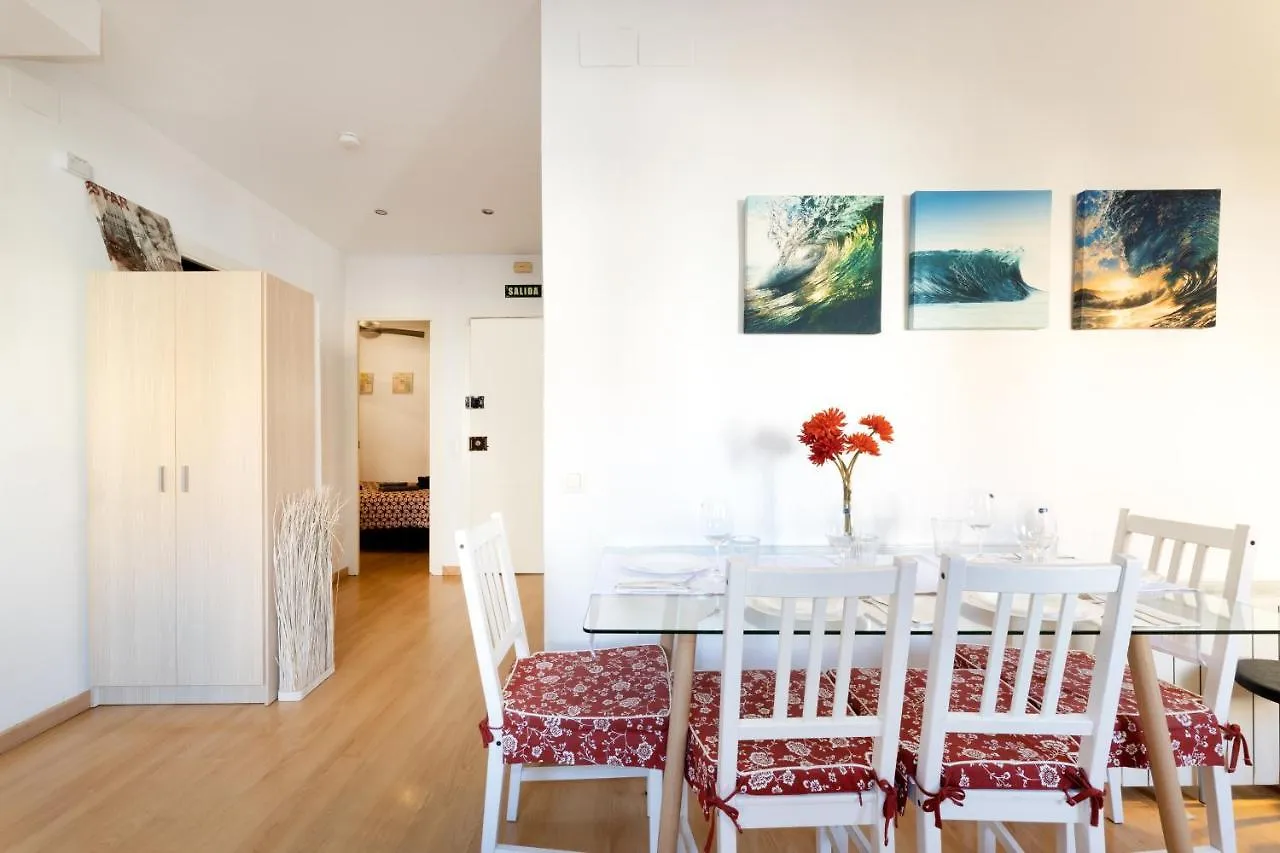 Cute Apartment In Sants Station With Hbo & Alexa & Ac Barcelone